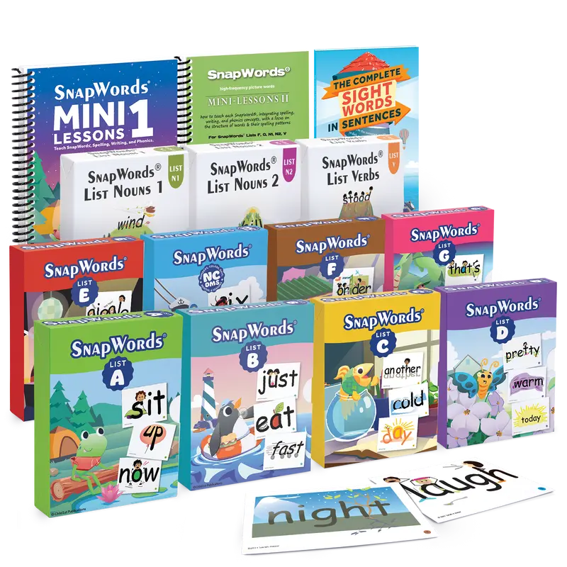 SnapWords® 607 High-Frequency Word Kit