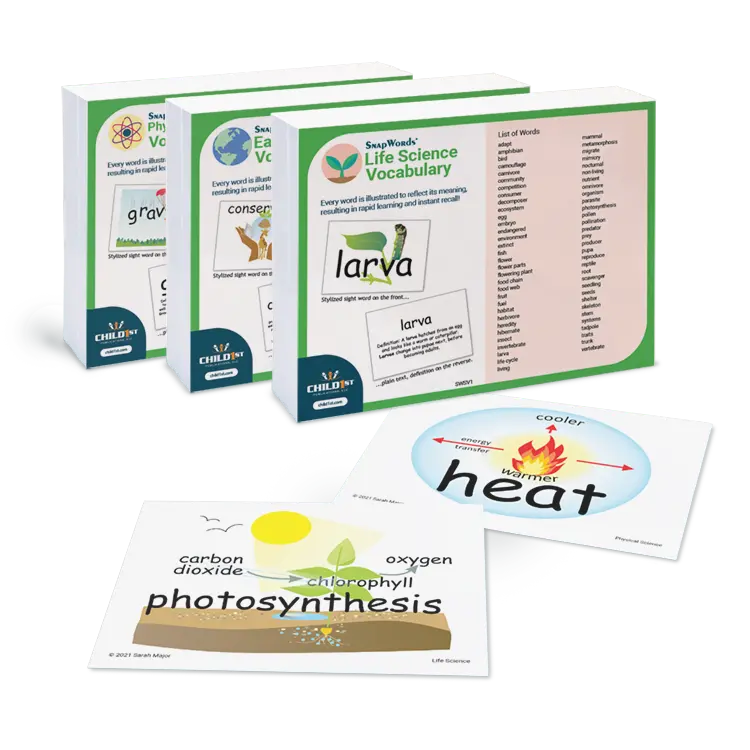 SnapWords Science Vocabulary Kit: Cross-Curricular STEM Terms