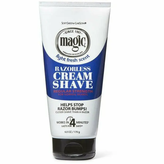 SoftSheen-Carson Razorless Cream Shave – Smooth, Irritation-Free Shaving Alternative