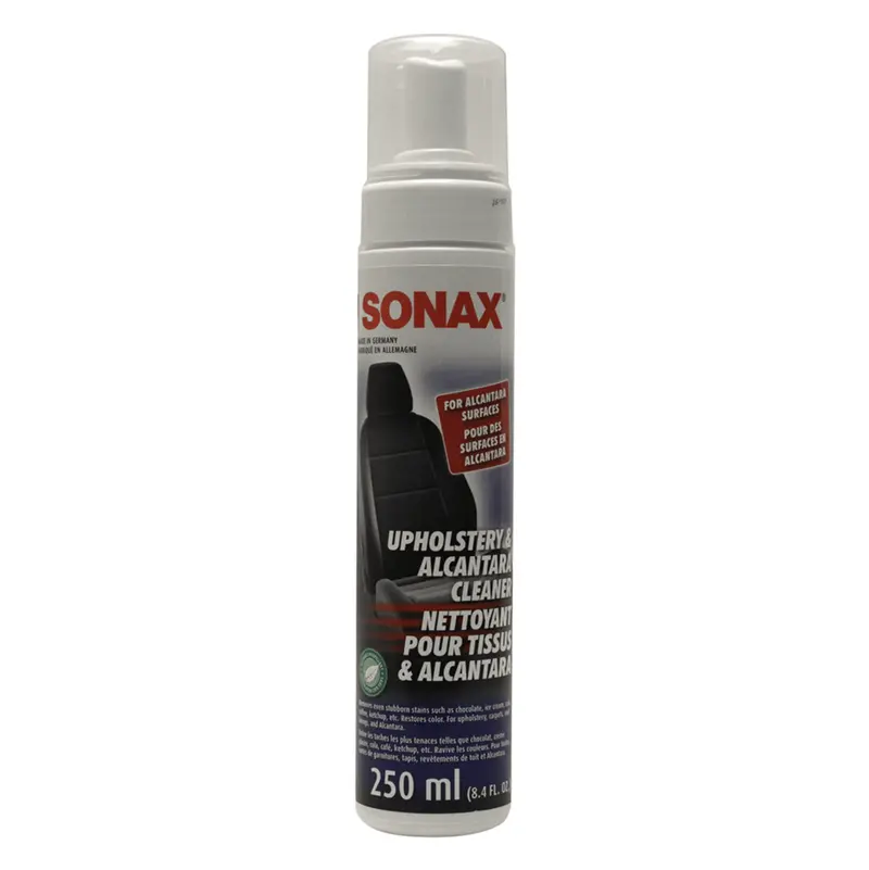 SONAX Upholstery & Alcantara Cleaner – Gentle Yet Effective Fabric Restoration