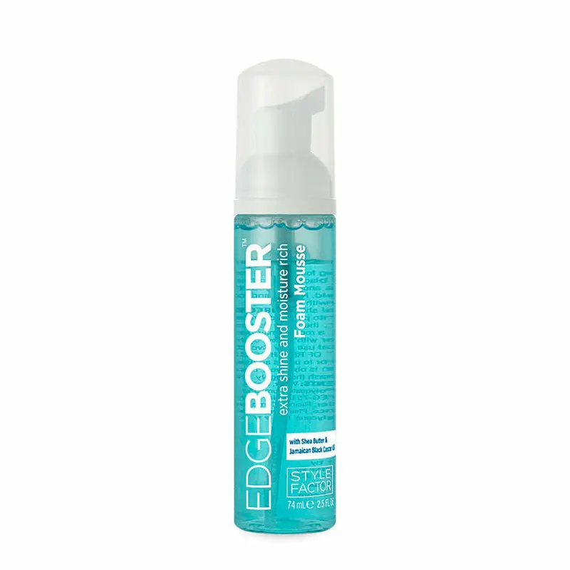 Style Factor Edge Booster Foam Mousse – Shine-Enhancing & Moisture-Rich, 2.5 oz Can