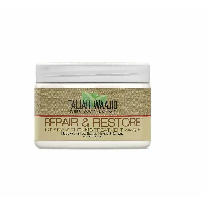 Taliah Waajid Repair & Restore Hair Masque – Deep Conditioning Treatment, 12 oz