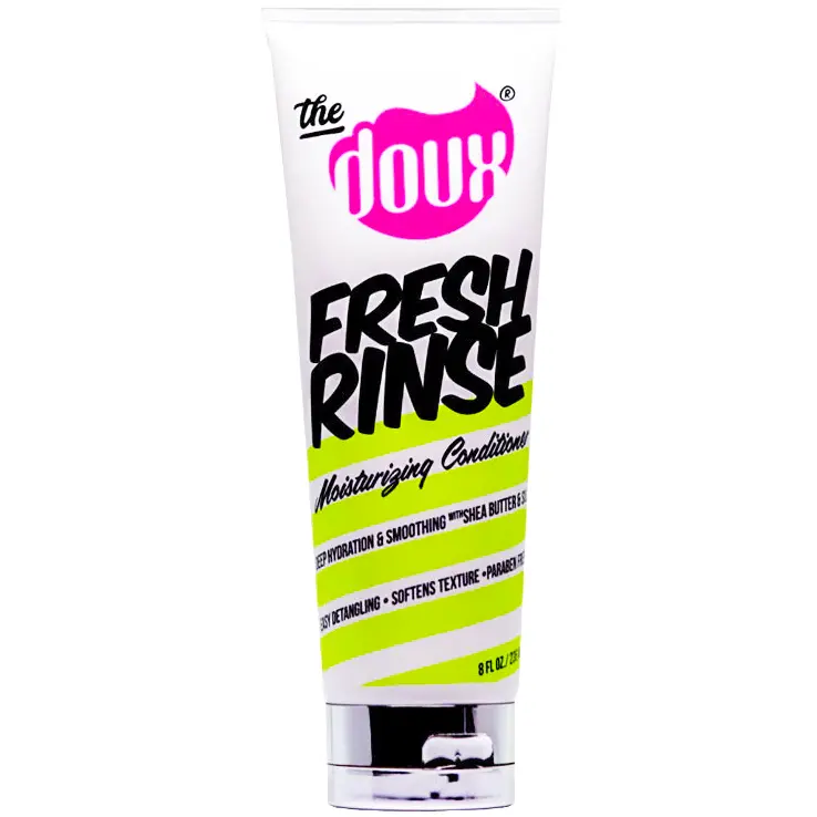 The Doux Fresh Rinse Moisturizing Conditioner – pH-Balanced Hydration for Curly & Coily Hair, 8 oz