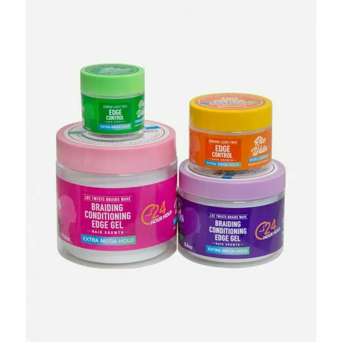 The Girls Rice Water Conditioning Braiding Gel – Strengthening & Hydrating Formula