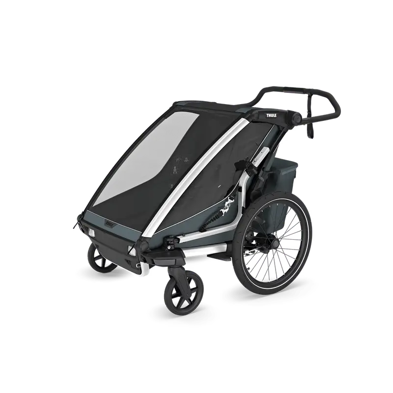 Thule Chariot Cross 2 Double Bike Trailer in Dark Slate