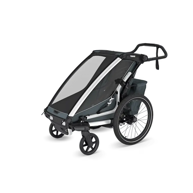 Thule Chariot Cross 2 Single Bike Trailer in Dark Slate
