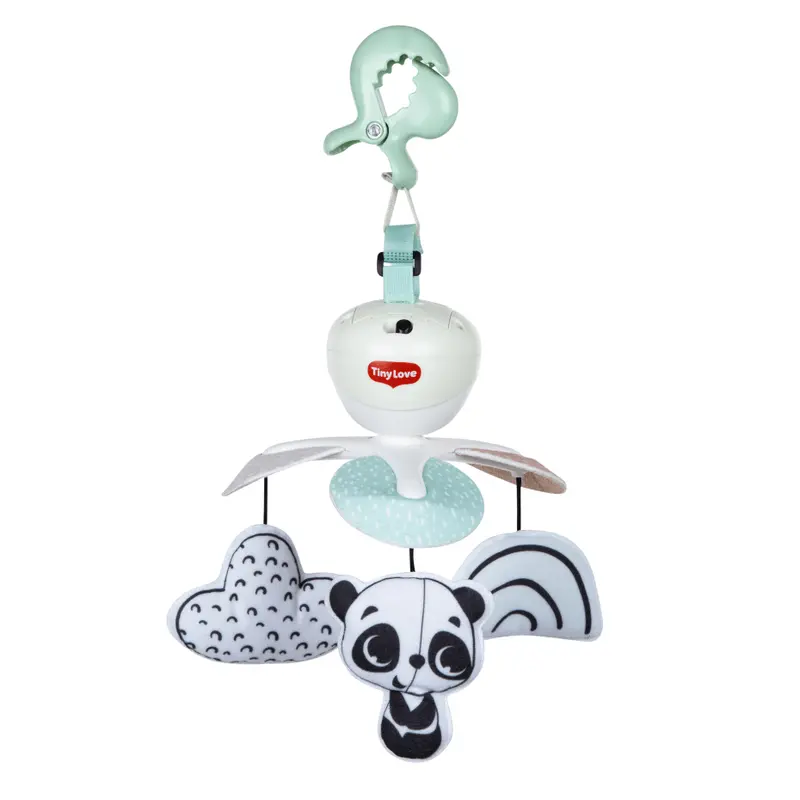 Tiny Love Portable Take-Along Mobile in Classic Black & White