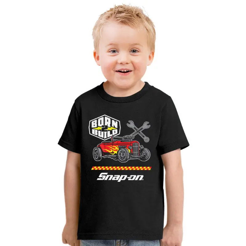Toddler Born to Build T-Shirt – Playful Construction-Themed Top