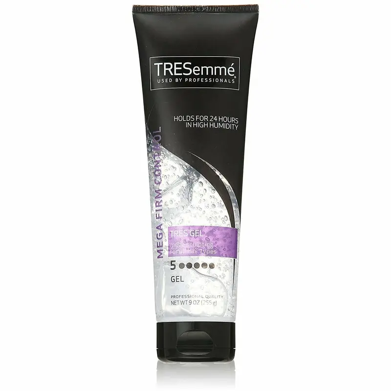 TRESemmé Mega Firm Hair Gel – Strong Hold Styling Gel (9 oz)