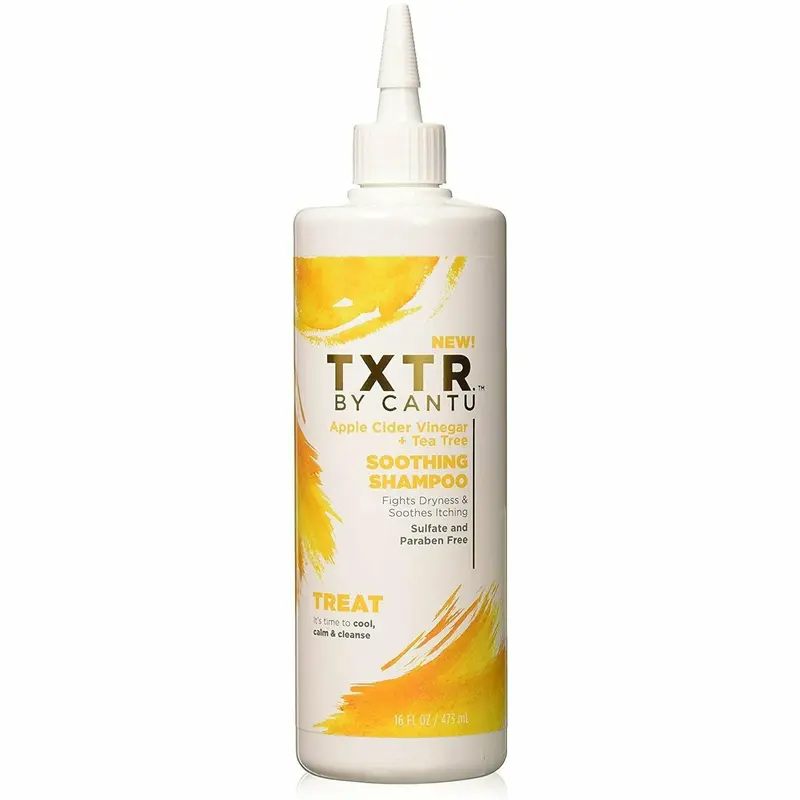 TXTR by Cantu Apple Cider Vinegar + Tea Tree Soothing Clarifying Shampoo – 16 oz