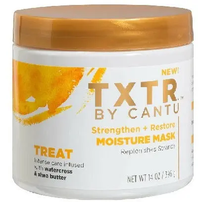TXTR by Cantu Strengthen + Restore Deep Moisture Hair Mask – 14 oz