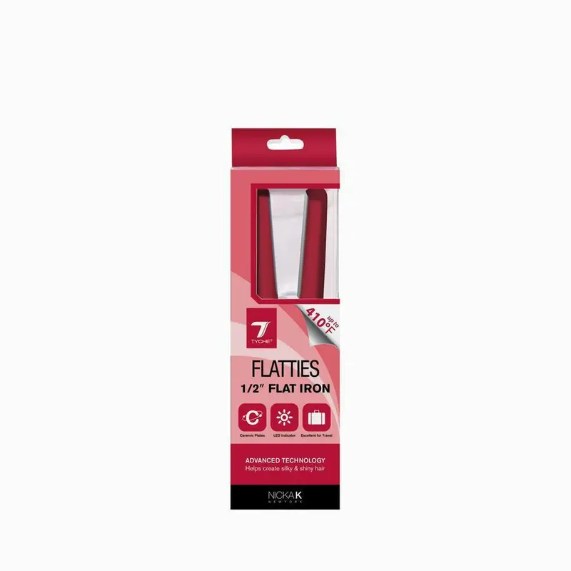 Tyche Flatties 1/2-Inch Professional Flat Iron