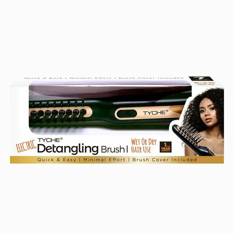 Tyche Pro Electric Detangling Hair Brush – Cordless & Rechargeable
