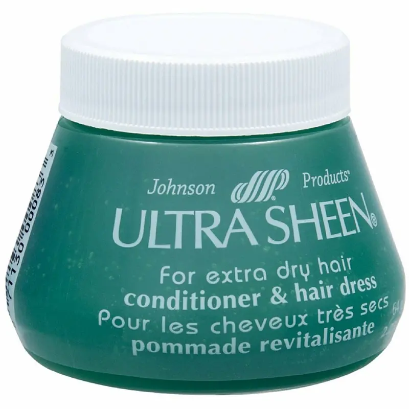 Ultra Sheen Dry Hair Conditioner & Hair Dress – Moisturizing Styling Aid (8 fl oz)
