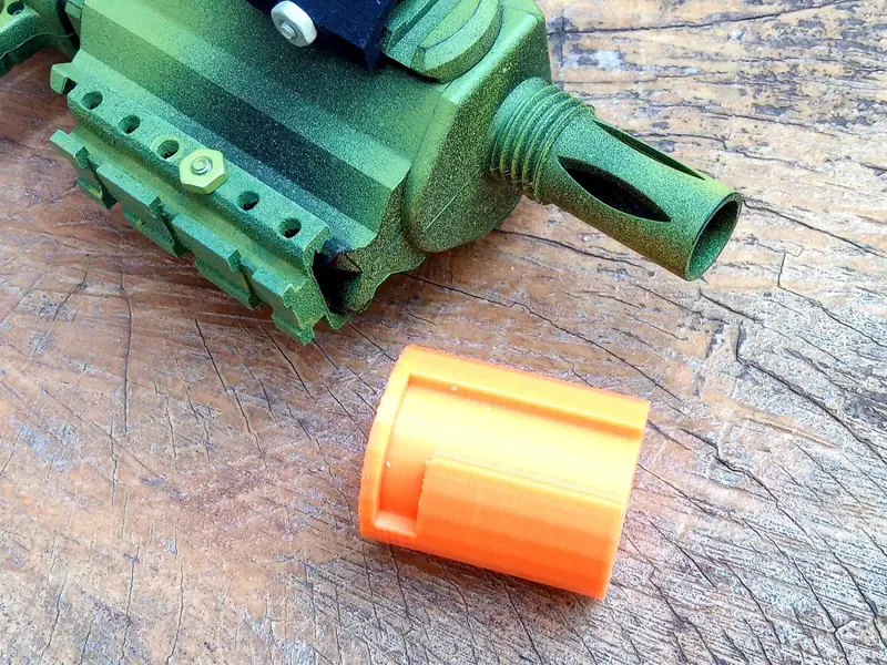 Umarex TAC Muzzle Adapter (Type I) – Enables Nerf Modulus Barrel Attachment on Airgun Carbines – AirPower3D