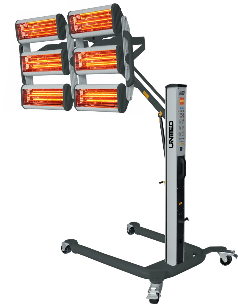 UNITED DISTRIBUTORS UD-6W High-Output Infrared Curing Lamp