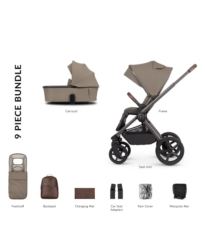 Venicci Upline 2 Special Edition 2-in-1 Stroller – Powder