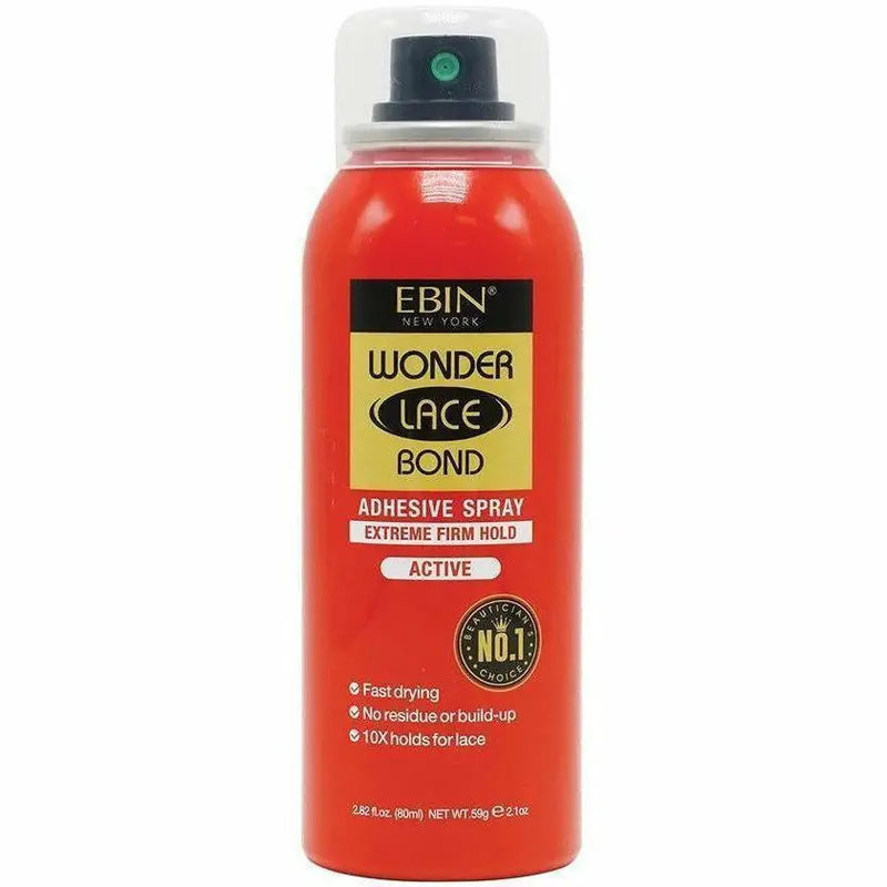 Wonder Lace Bond Wig Adhesive Spray – Extra-Strong Hold for Seamless Application