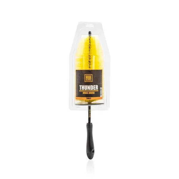 WORK STUFF Thunder Heavy-Duty Wheel Brush for Aggressive Cleaning