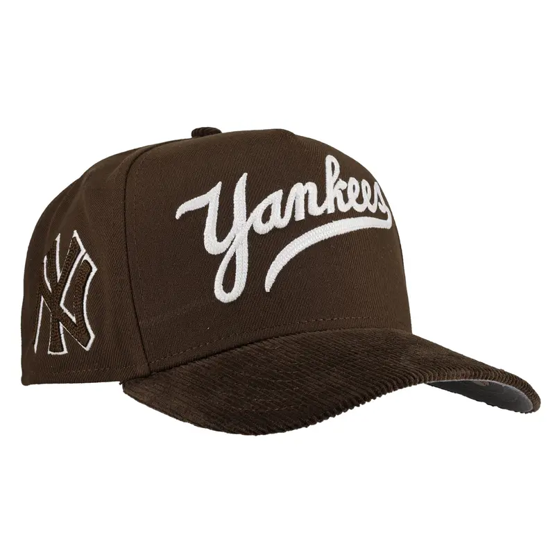 Yankees Walnut Corduroy & Chainstitch 9Fifty Snapback