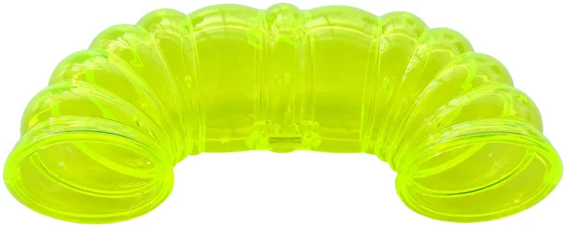 Yellow U-Shaped Tube for Small CritterTrail Habitats