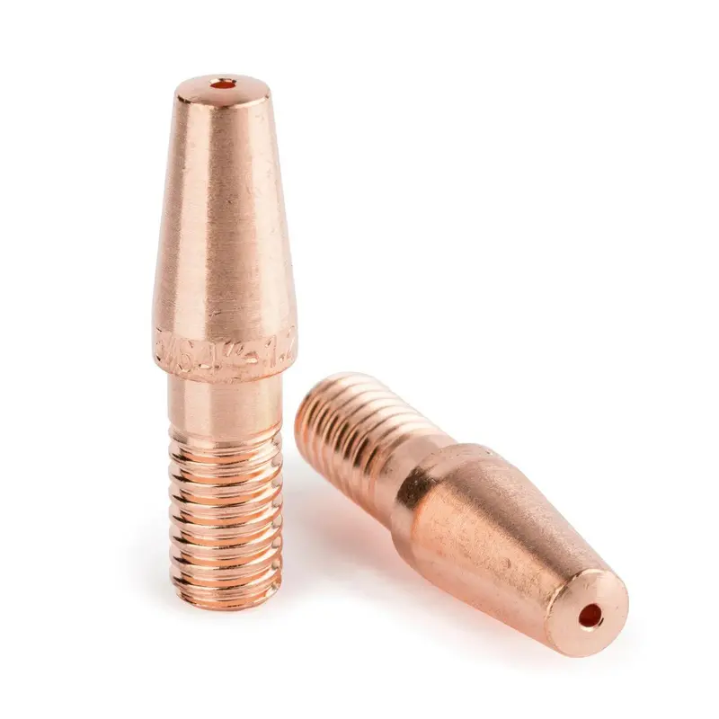 Lincoln Copper Plus Tapered Contact Tip – 550A Aluminum Welding, 1.2 Mm, 100-Pack Kp2745-364At-B100 1